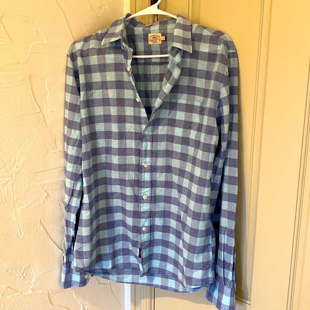 Faherty button down Mens shirt